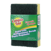 @esponja doble uso limpial sol